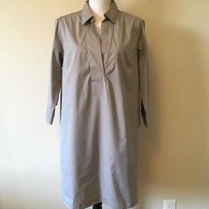 Camicetta Snob Gray Shirt Dress Size 12